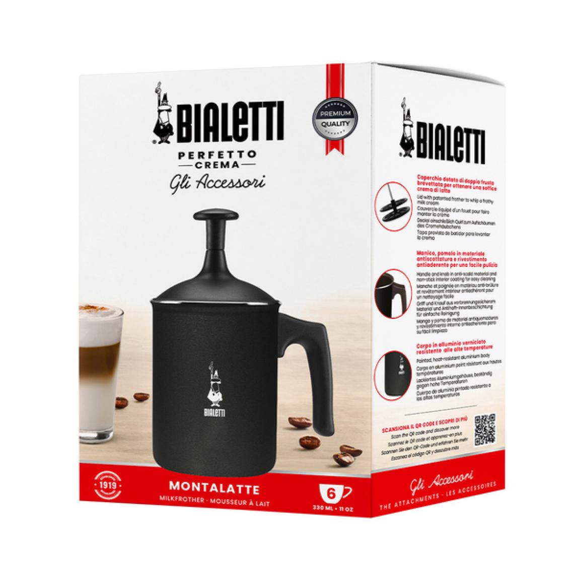 Bialetti Milk Frother, Stovetop Heating