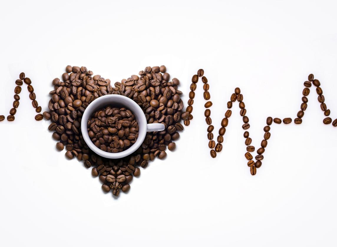 Coffee heart